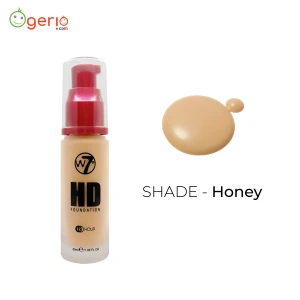 W7 Foundation Honey Hd 12 Hours Coverage 30ml